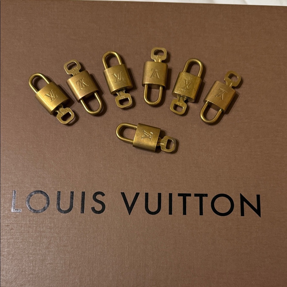 Authentic Louis Vuitton Brass Locks